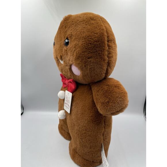 NEW Sleigh Hill Christmas Weighted Gingerbread Man Pillow Plush Greeter VIRAL - Picture 3 of 8